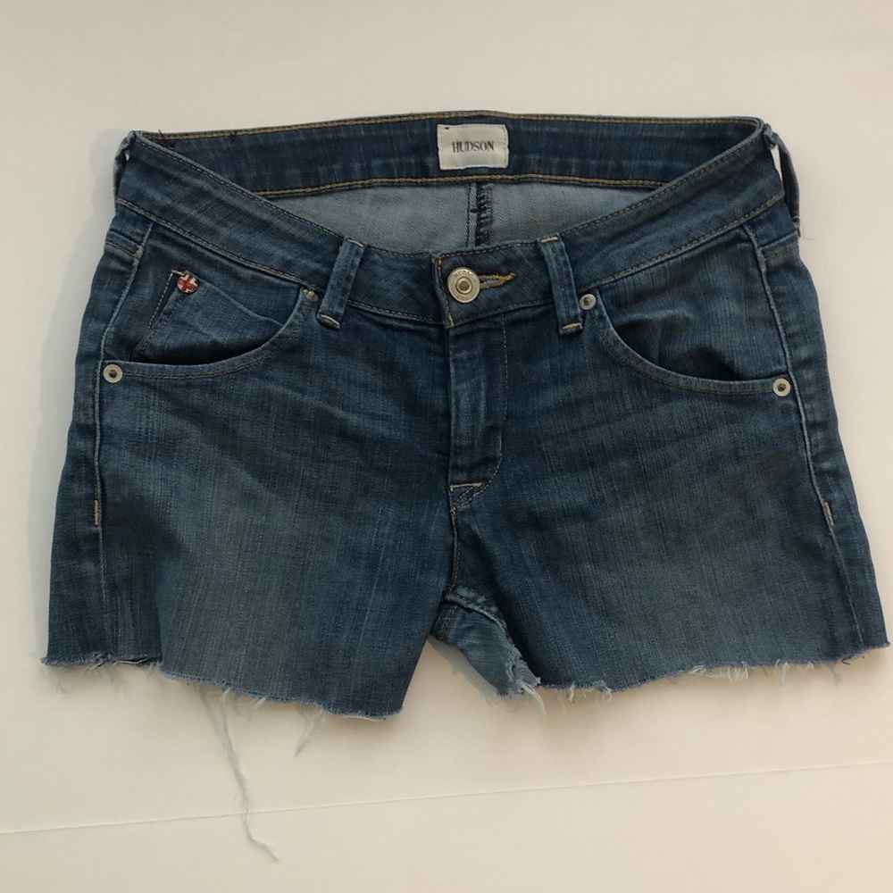 Hudson cut off jean shorts